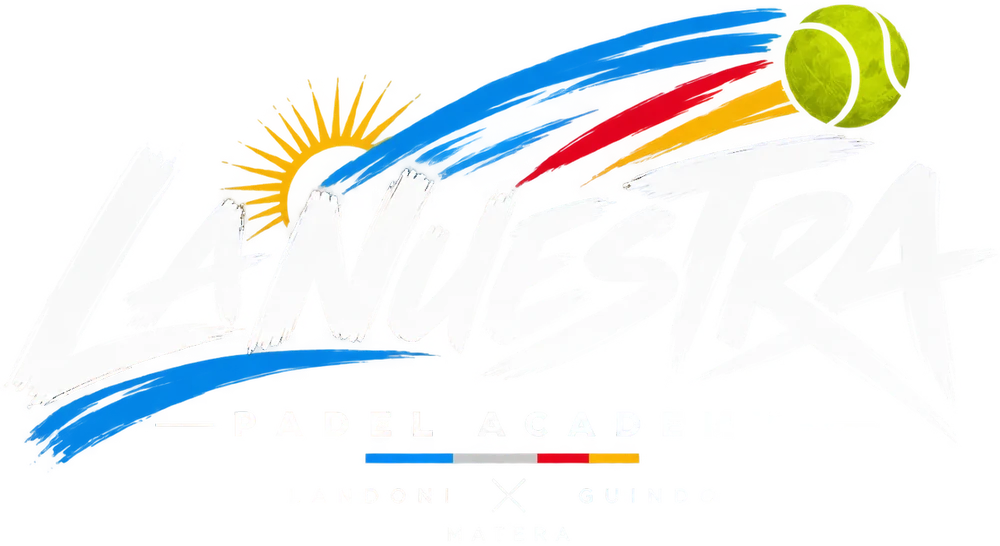 La Nuestra Padel Academy · Landoni × Guindo · Matera